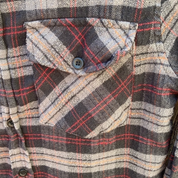 Pretty Cult Flannel Unisex Multicolor Plaid Hermit Tarot S Patch Virgo Dark Art - Picture 5 of 15